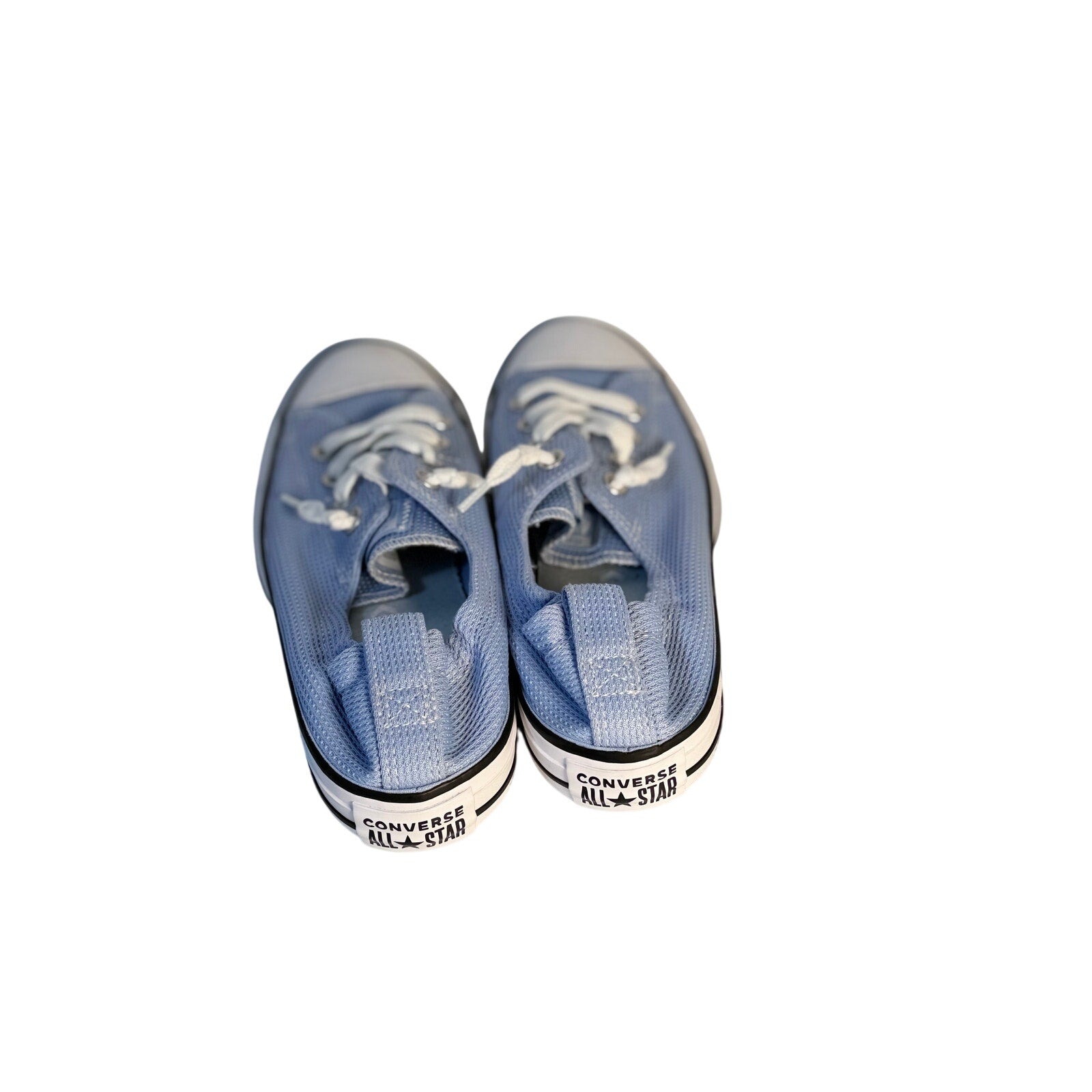 Converse Chuck Taylor All Star Shoreline Slip-On Light Blue Women's Size 9 Canvas Sneakers