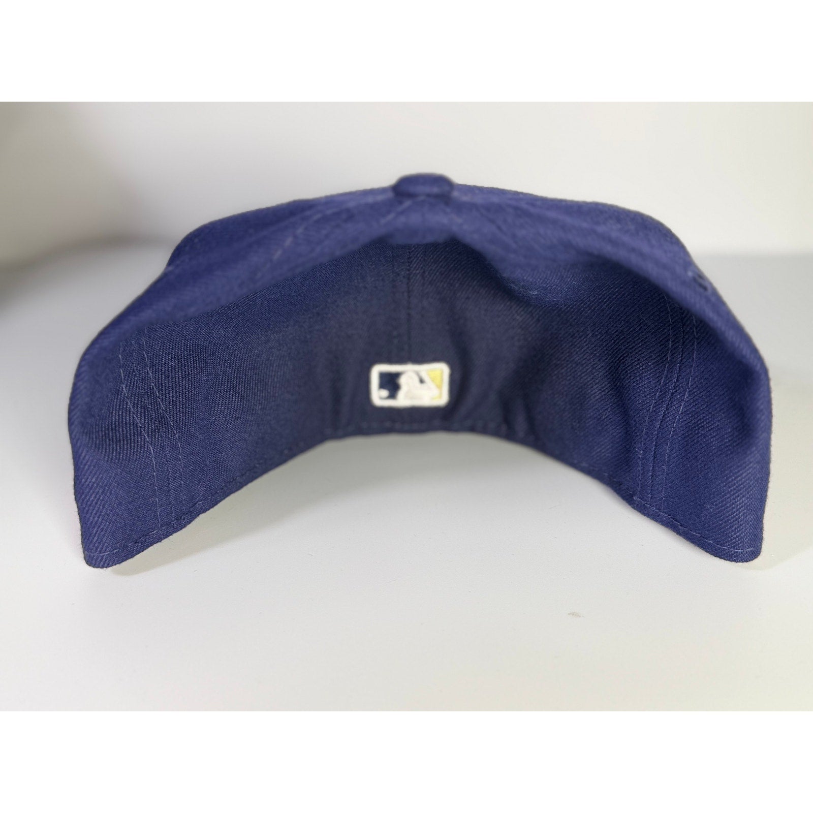 New Era Milwaukee Brewers 59FIFTY Fitted Cap Blue Size 7 1/8 MLB NWT