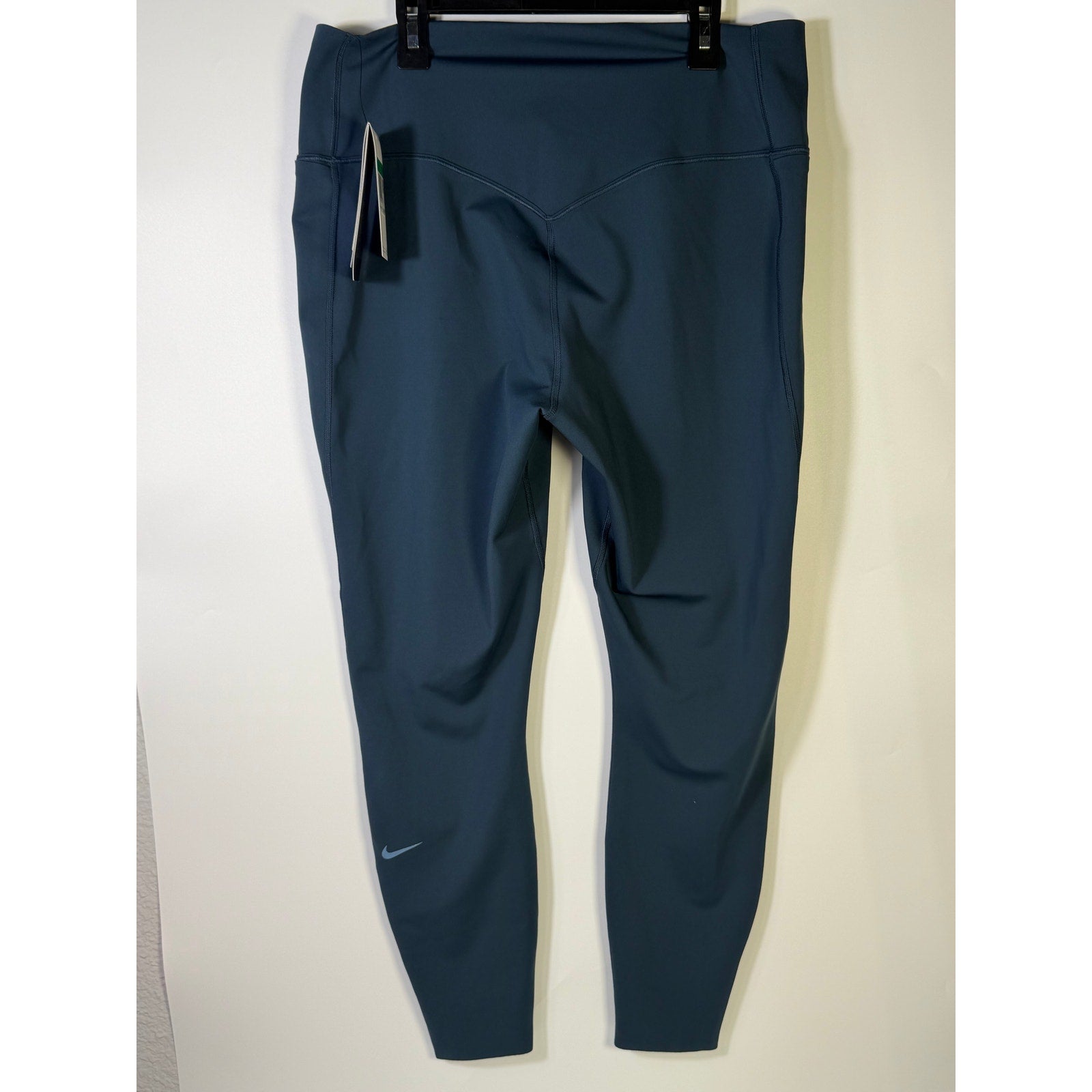 Nike One High-Waisted Training Leggings Women's XL Blue