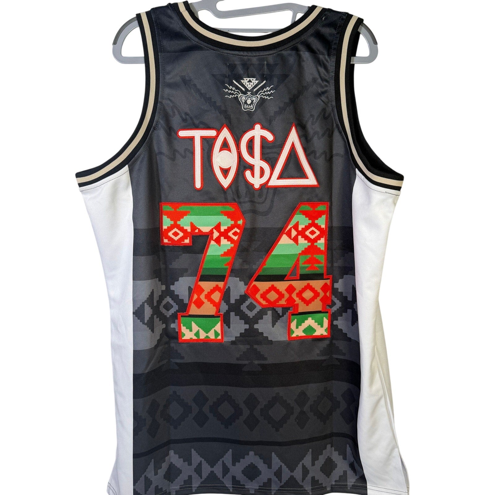 Headgear Classics Taos Pueblo #74 Tribal Basketball Jersey Men's XL NWT