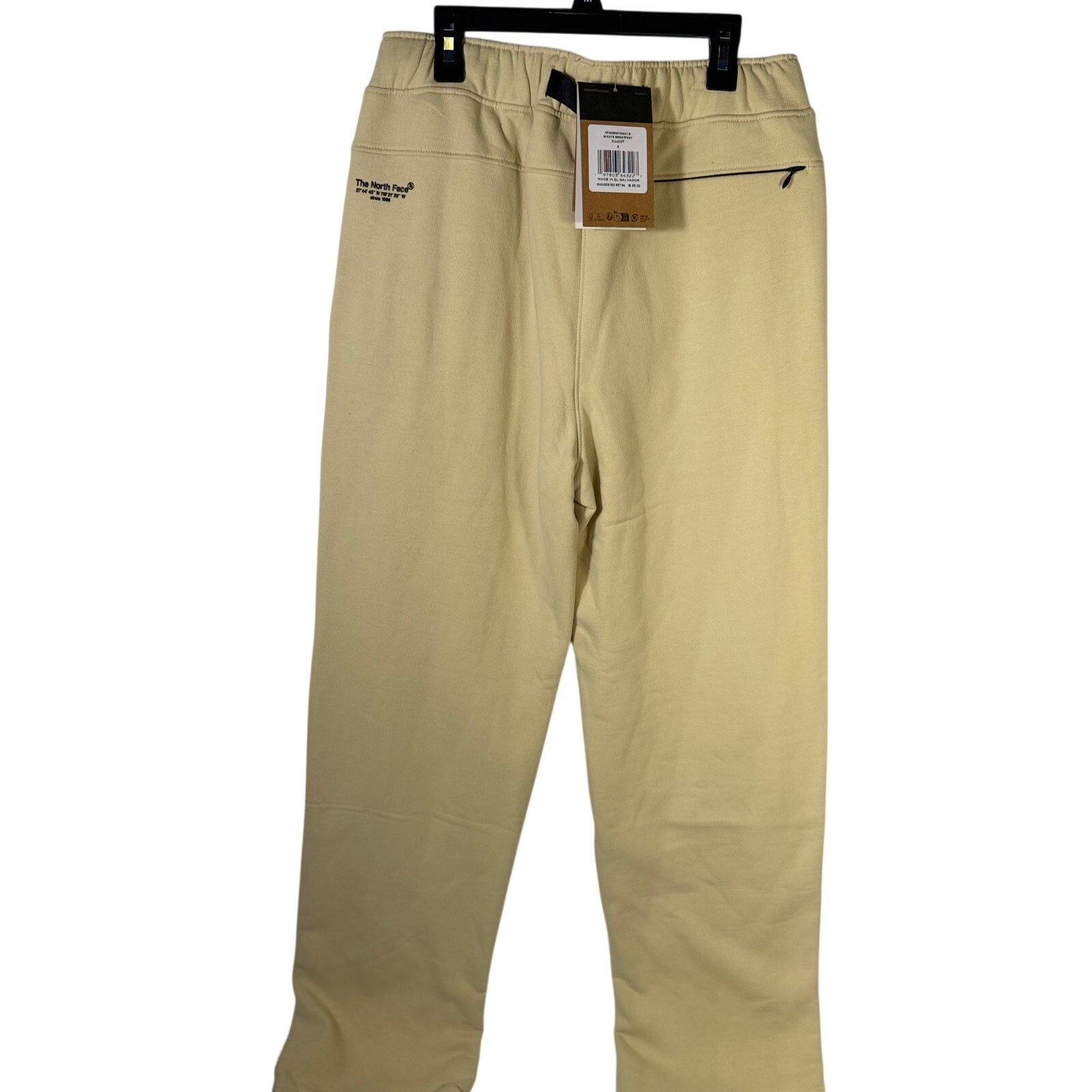 The North Face Men’s AXYS Sweatpants Gravel Beige Size S NWT