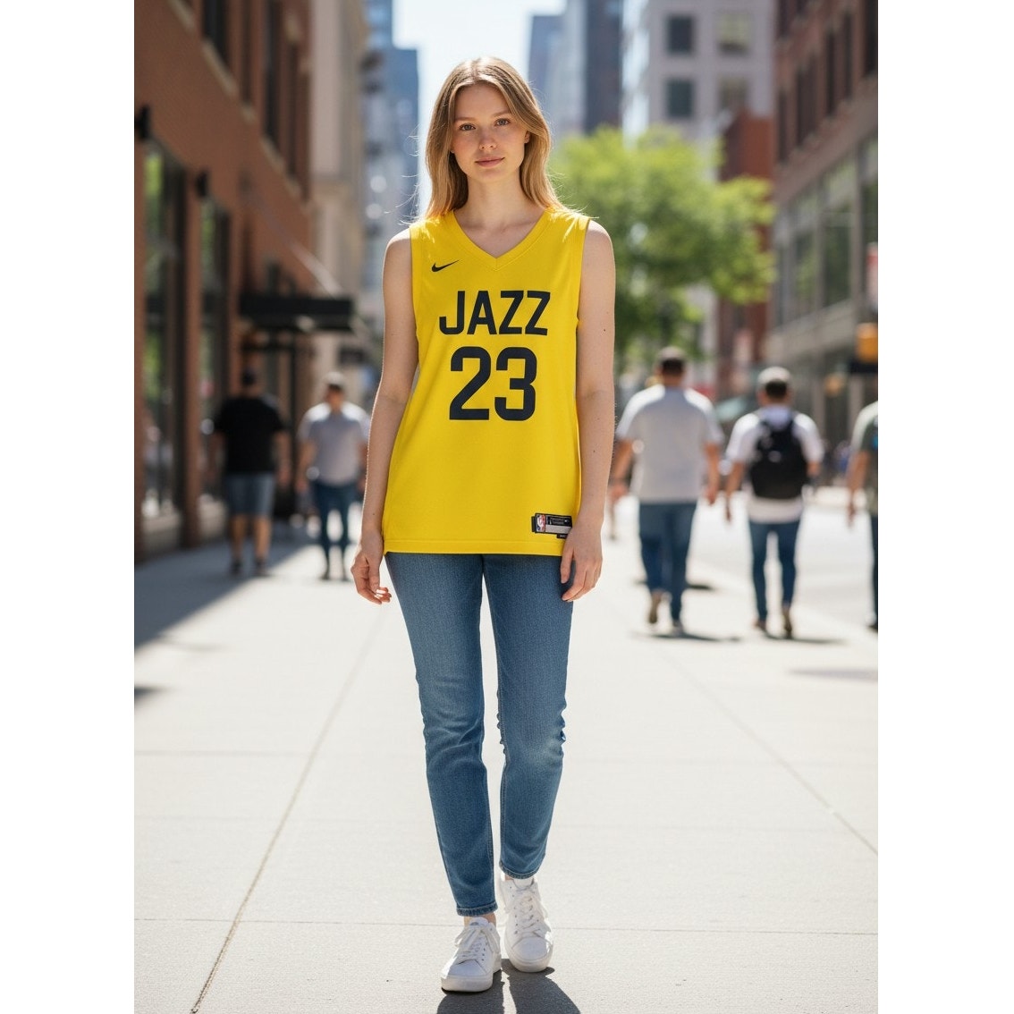 Lauri Markkanen (Large) Gold Utah Jazz Swingman Jersey - Association Edition