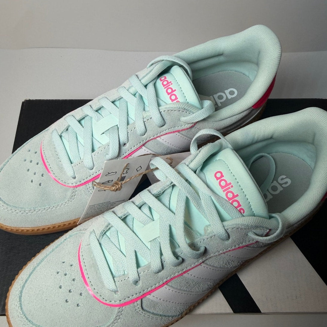 Adidas Breaknet Sleek Shoes – Mint / Pink – Women’s Size 7 – New