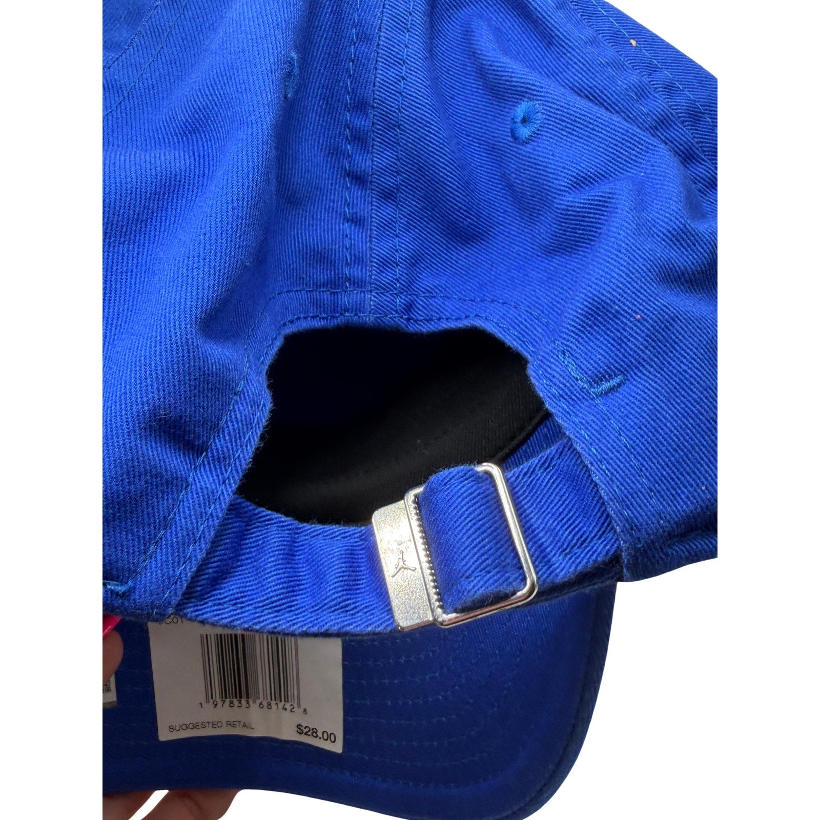Florida Gators NCAA Jordan Club Cap Royal Blue Adjustable Hat Adult M/L NWT