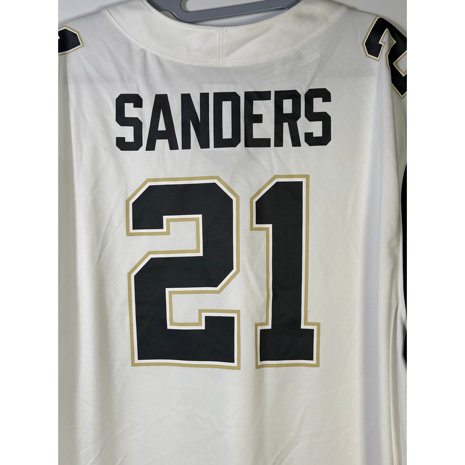 Nike PRIME Deion Sanders #21 Football Jersey NWT Men's 2XL White