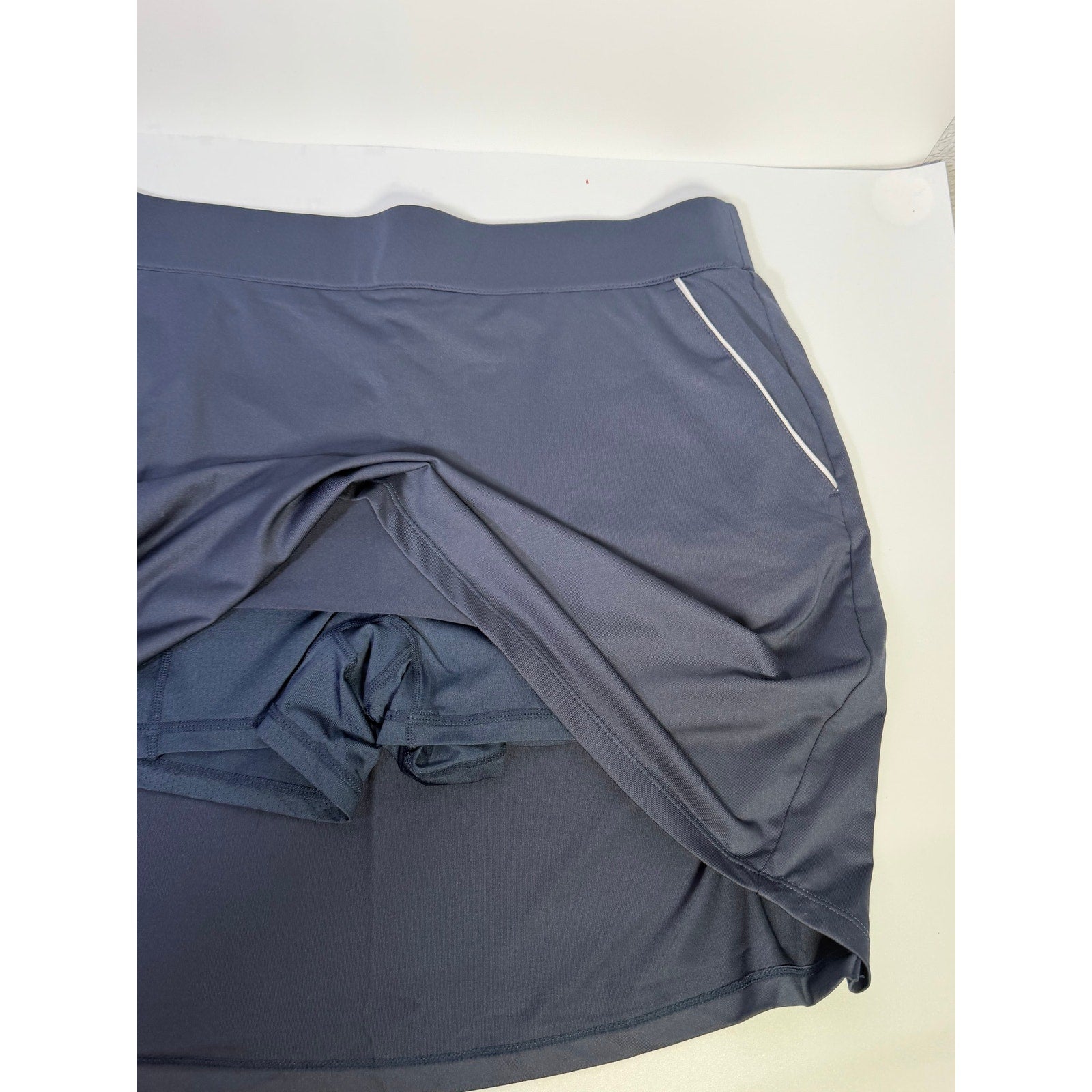 Dunning Women's Navy Golf Skort Built-In Shorts Athletic Skirt Size L
