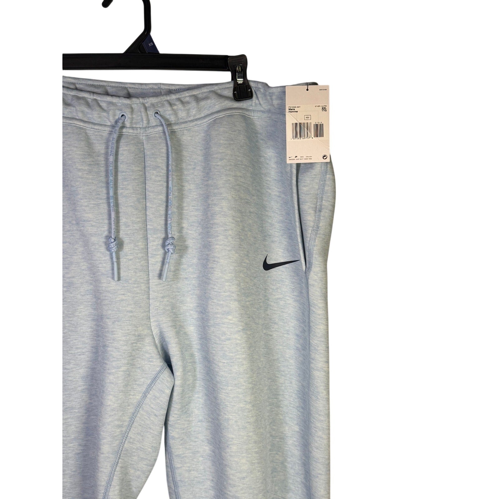 Nike Sportswear Tech Fleece Jogger Pants Men’s XXL Light Blue Heather NWT