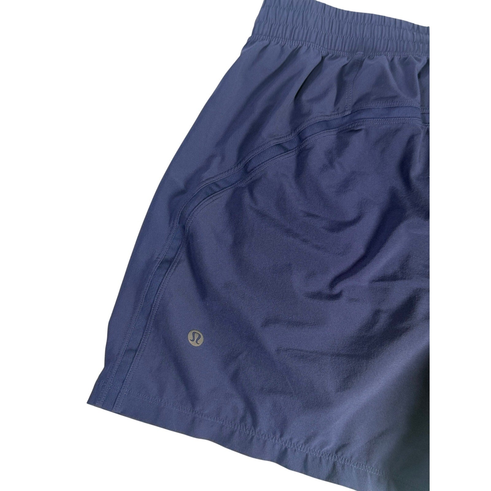 Lululemon Men’s Athletic Running Shorts Navy Blue Size M