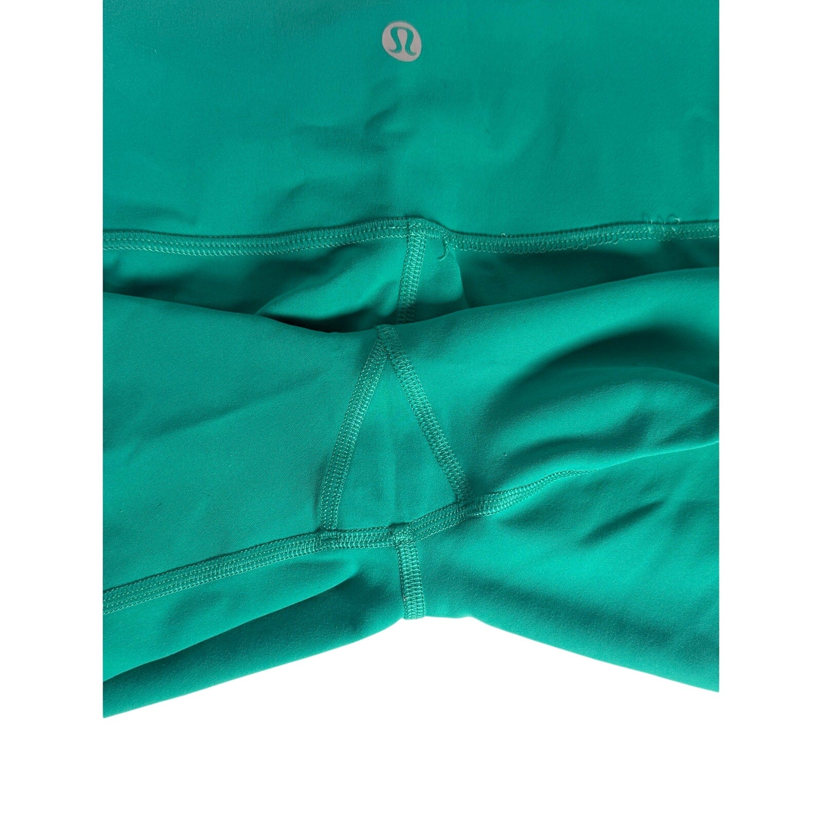 Lululemon Women’s High-Rise Biker Shorts Teal Green Size 6