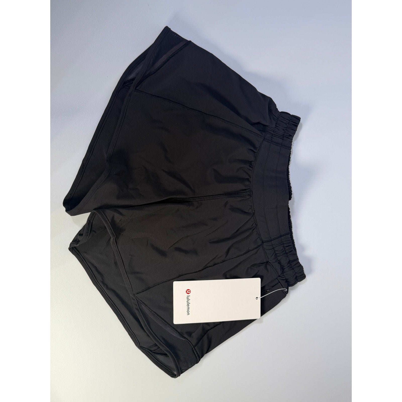Lululemon Hotty Hot Low Rise Lined Shorts 4" Black Women's Size 4 NWT