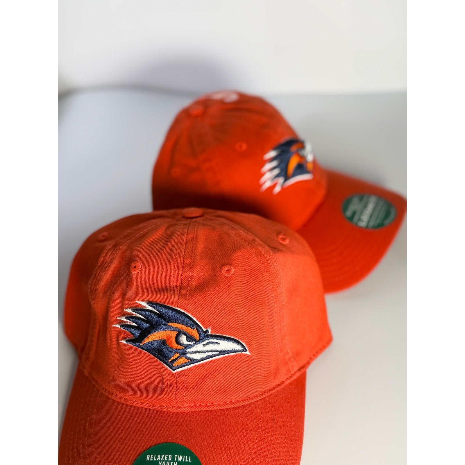 Legacy UTSA Roadrunners Youth Adjustable Relaxed Twill Hat Orange NCAA Cap