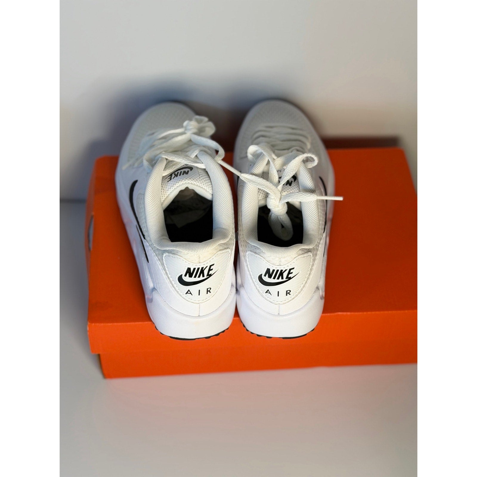 Nike Air Max 90 G Golf Shoes White Black Men’s 4 Women’s 5.5