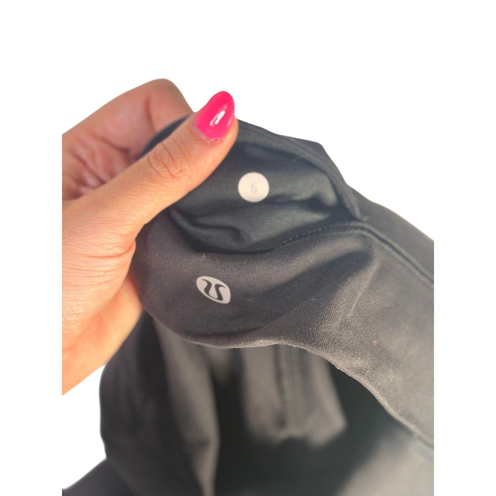 Lululemon Women’s High-Rise Paneled Cropped Leggings Black Size 6