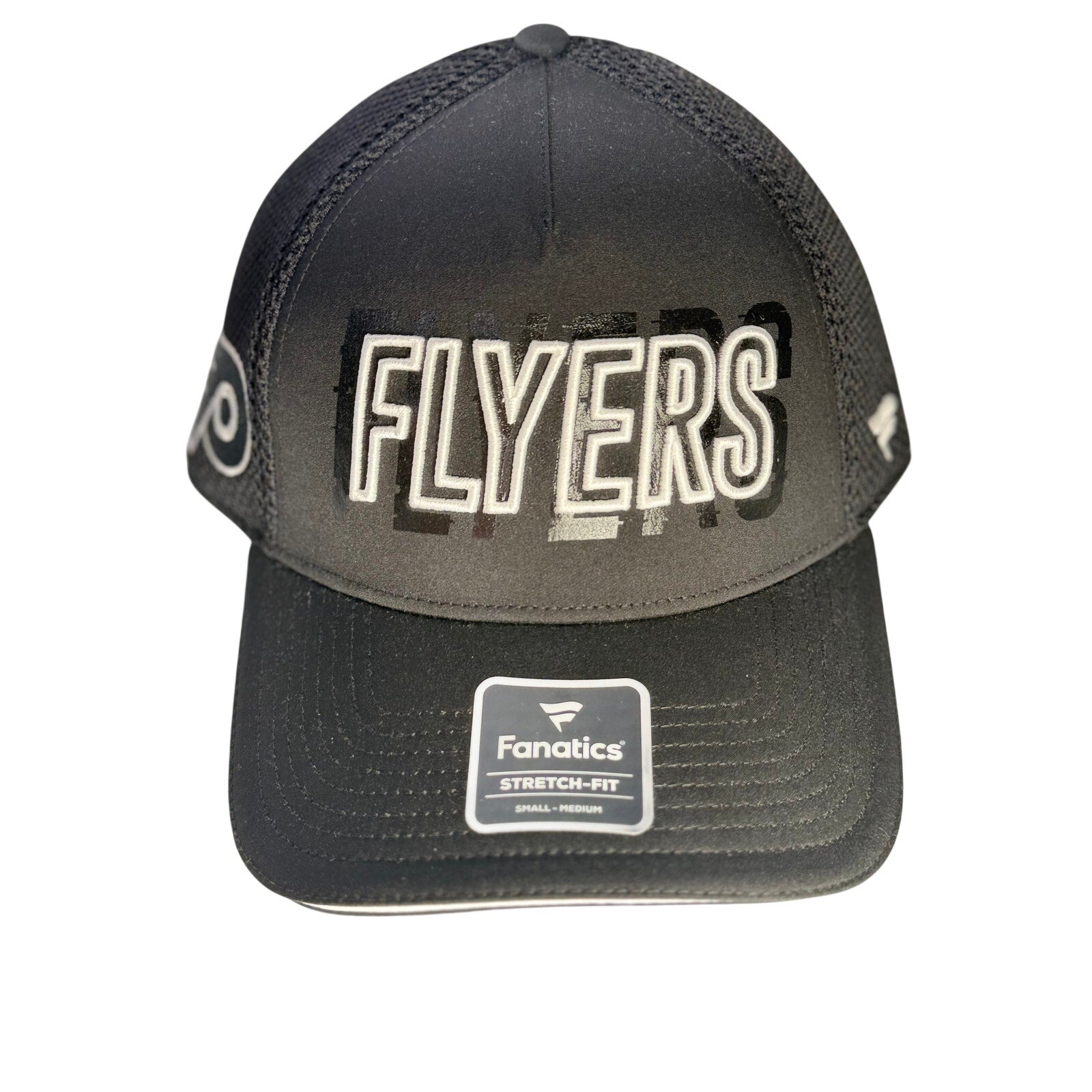 Fanatics Philadelphia Flyers Authentic Pro Stretch Fit Hat Black S/M NWT
