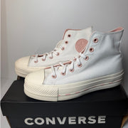 Converse Chuck Taylor All Star Lift High “White Pink Clay” – Women’s Size 7.5