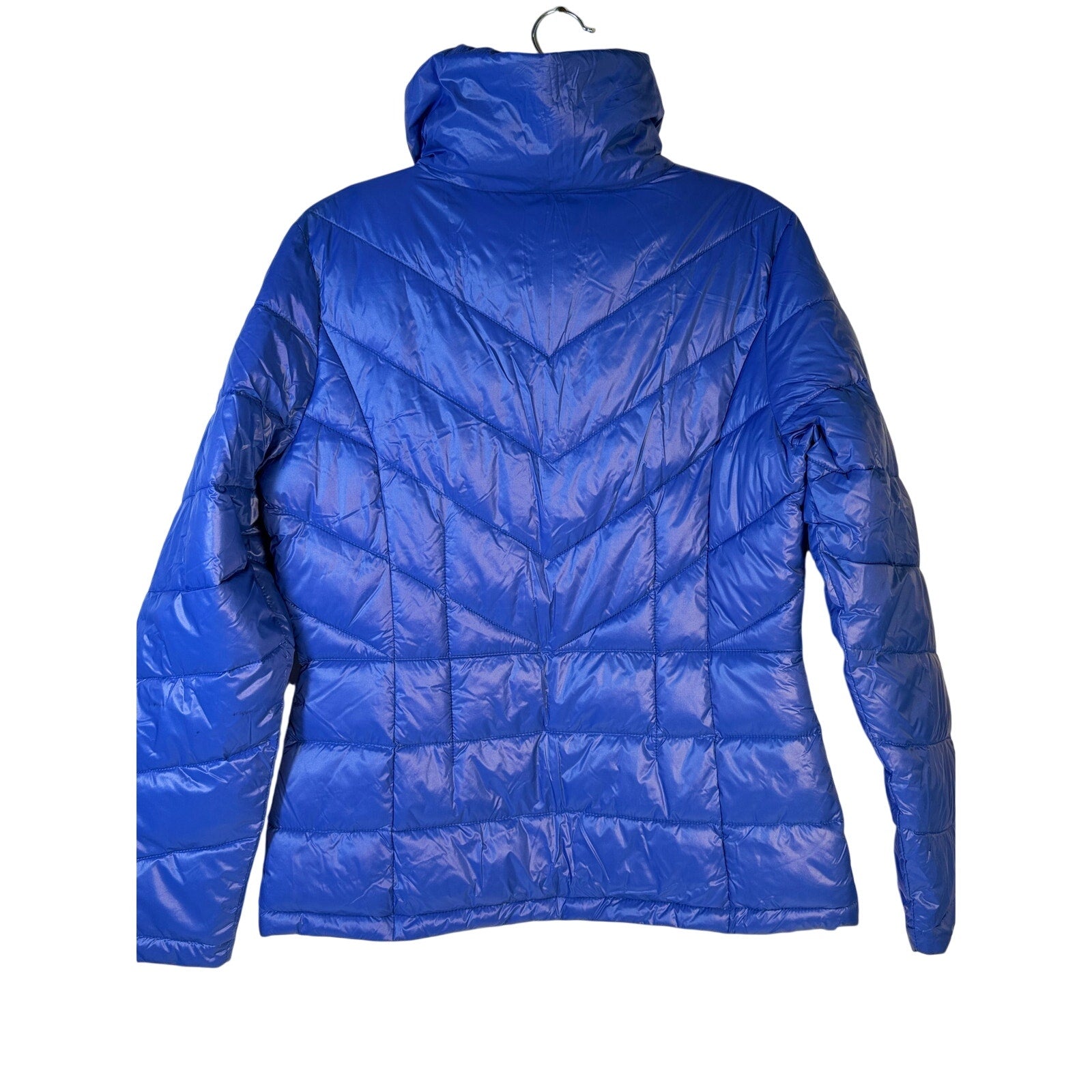 NFL New York Giants Puffer Jacket Blue Women's Medium Full Zip NWT