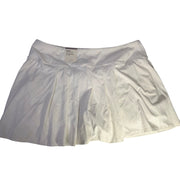 CALIA Women’s Court Collection High-Rise Skort 14” White Size XL