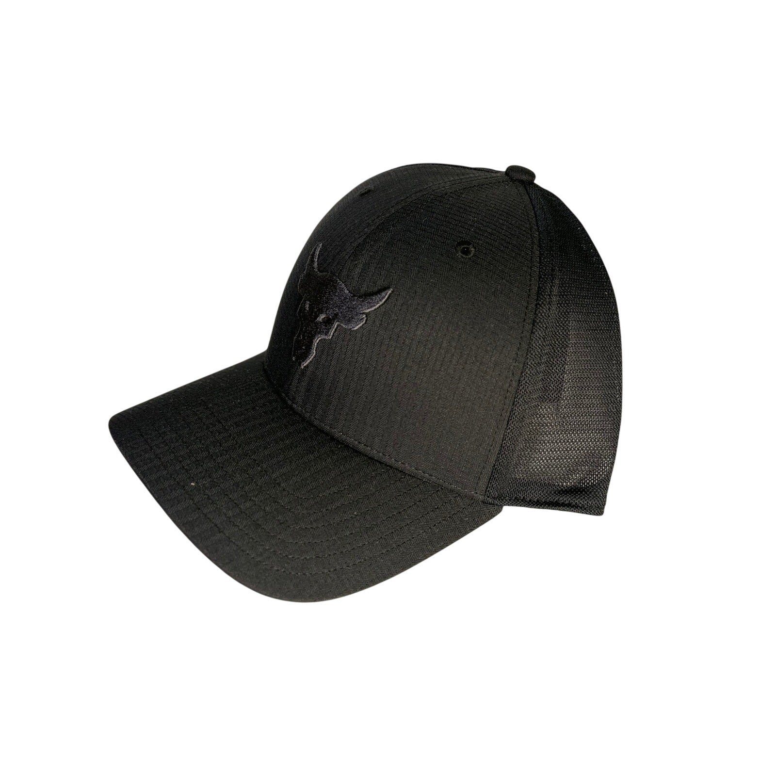 Under Armour Project Rock Black Trucker Snapback Hat Adjustable NWT OSFM