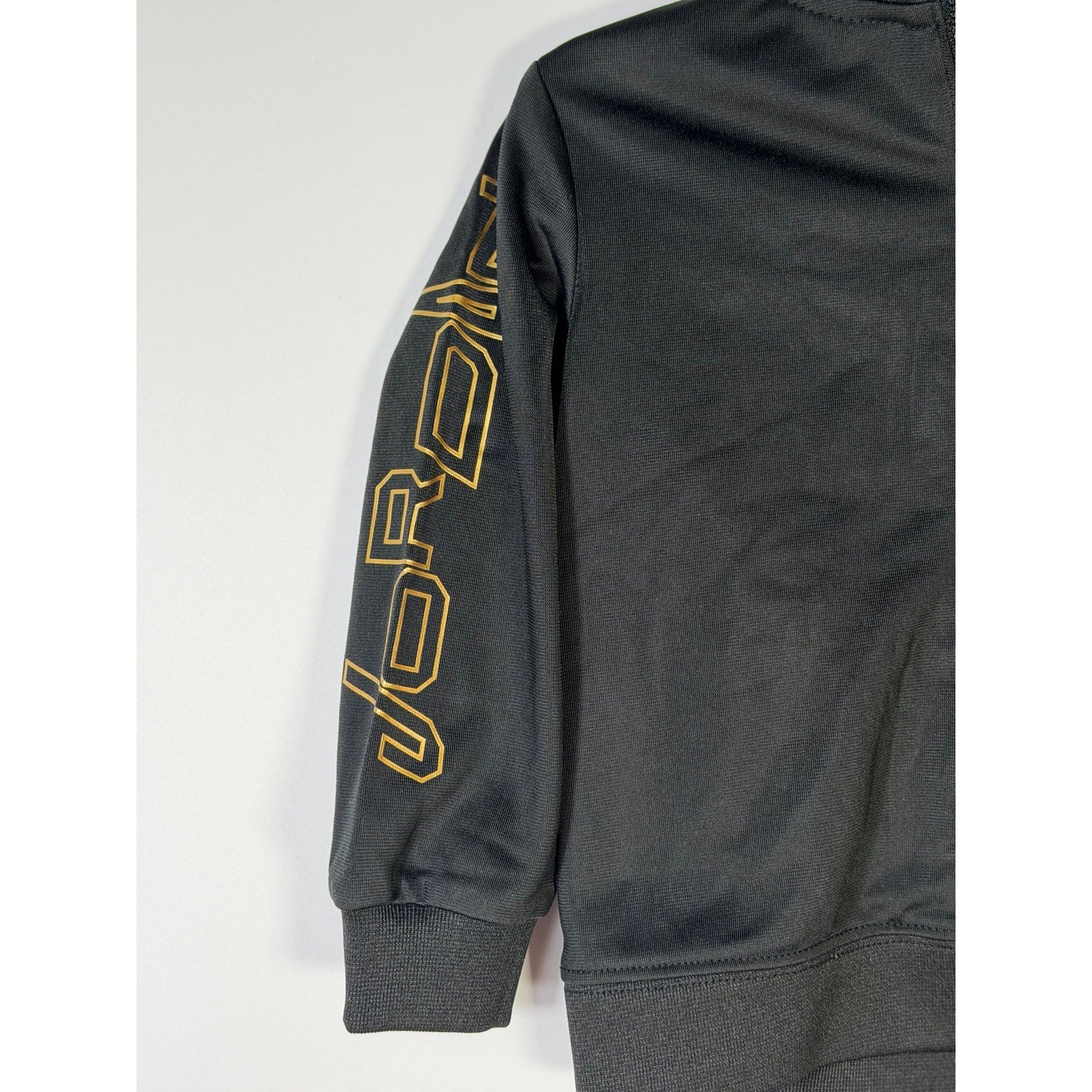 Jordan Baby Boys 2-Piece Track Jacket Jogger Set Black Gold Size 18M NWT