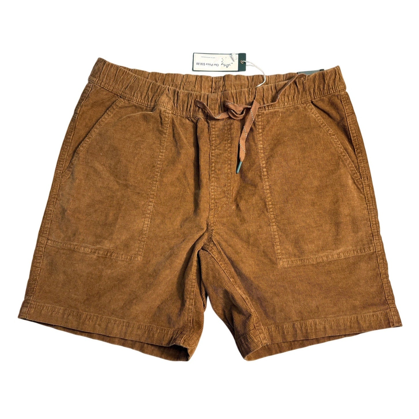 Alpine Design Hike Corduroy Shorts – Men’s Large – Roasted Coffee – NWT