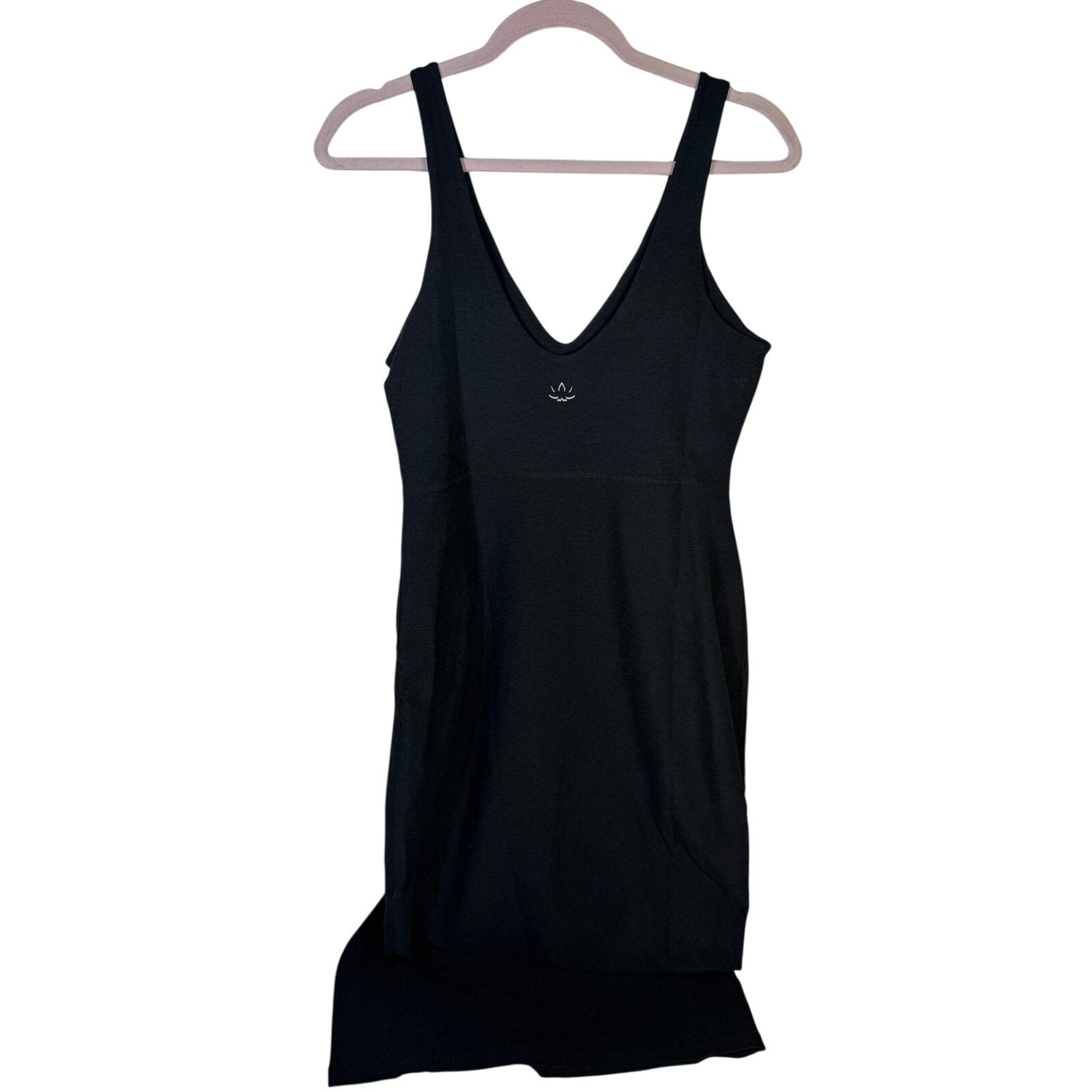 Beyond Yoga Spacedye Inspire Midi Dress Women’s Size Medium Black