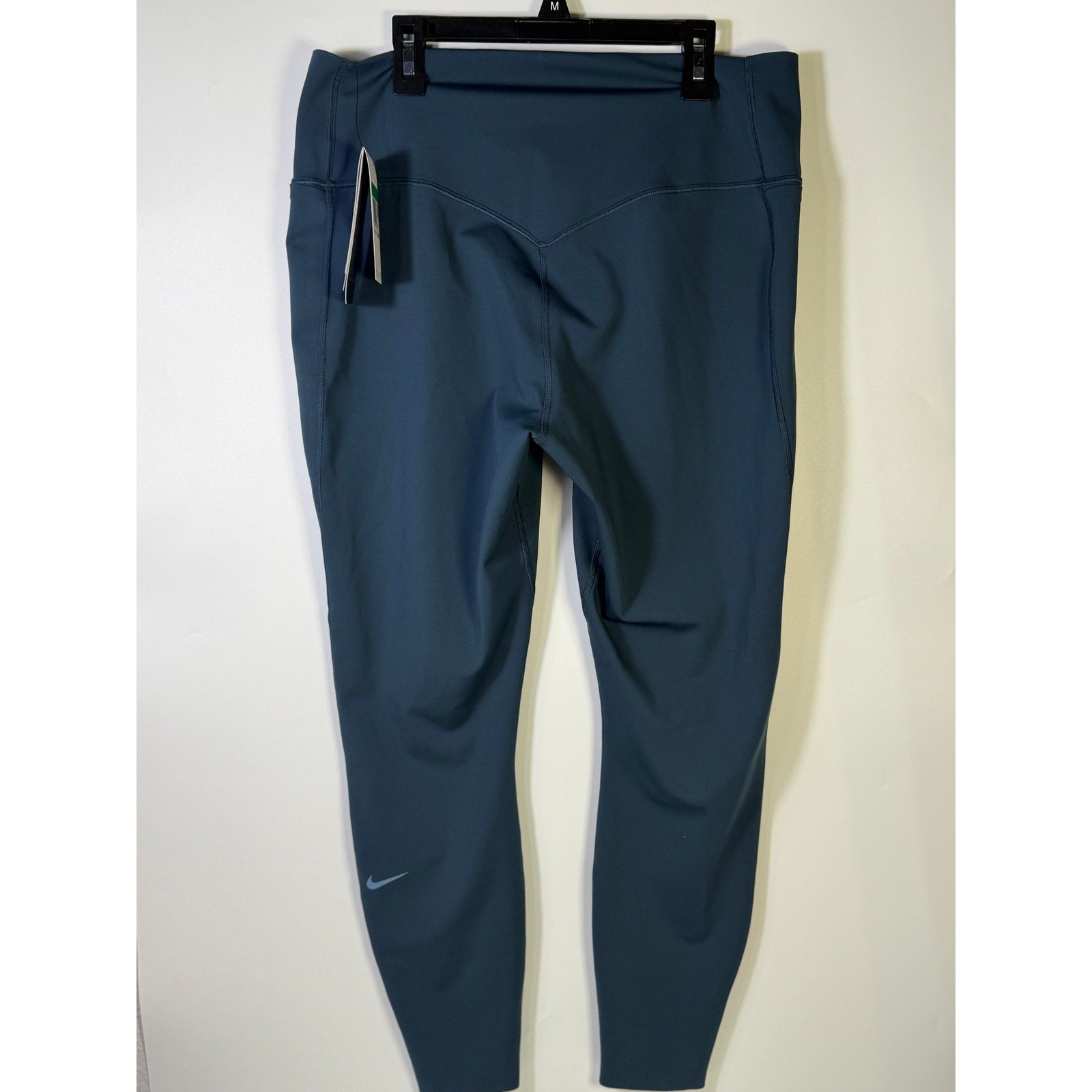 Nike One High-Waisted Training Leggings Women's XL Blue