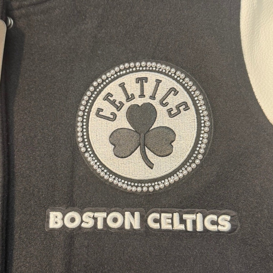 Pro Standard Boston Celtics Varsity Jacket – Luxury Athletic Collection – Size S