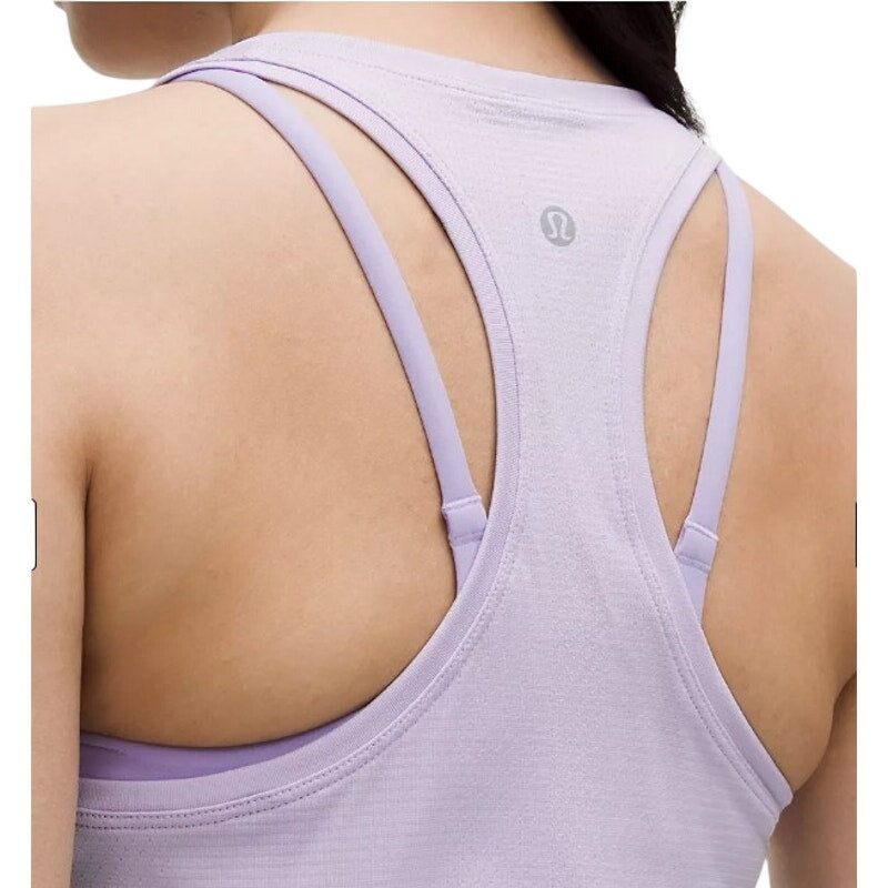 Lululemon Swiftly Tech Racerback Tank 2.0 Race Length Lavender Frost NWT