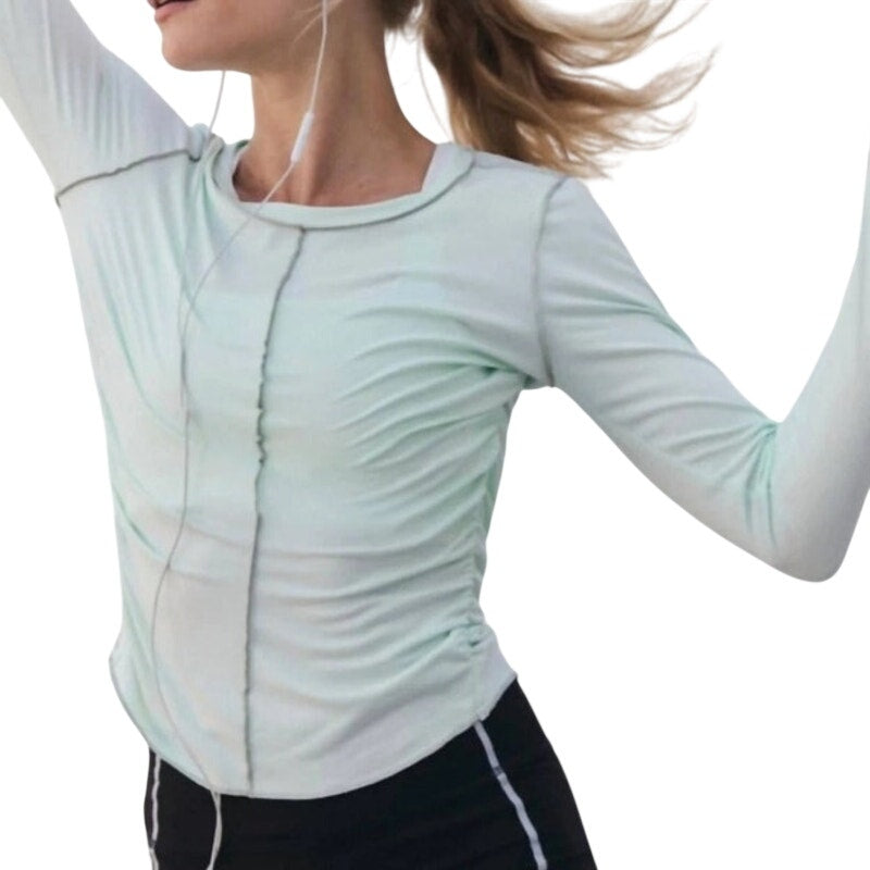 Free People Movement Right On Run Long Sleeve Lay Color: Pistachio | Size: XS (NWT)