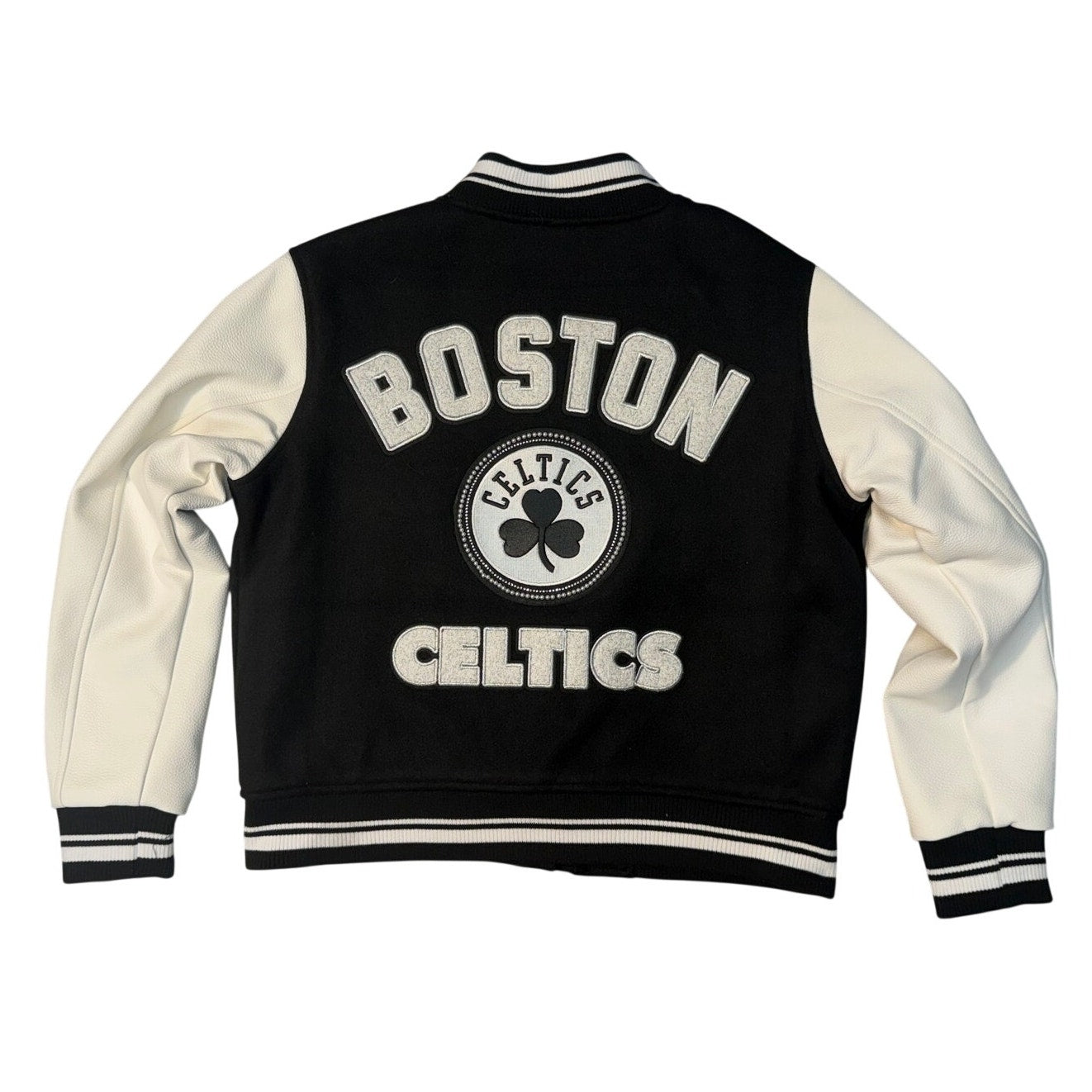 Pro Standard Boston Celtics Varsity Jacket – Luxury Athletic Collection – Size S