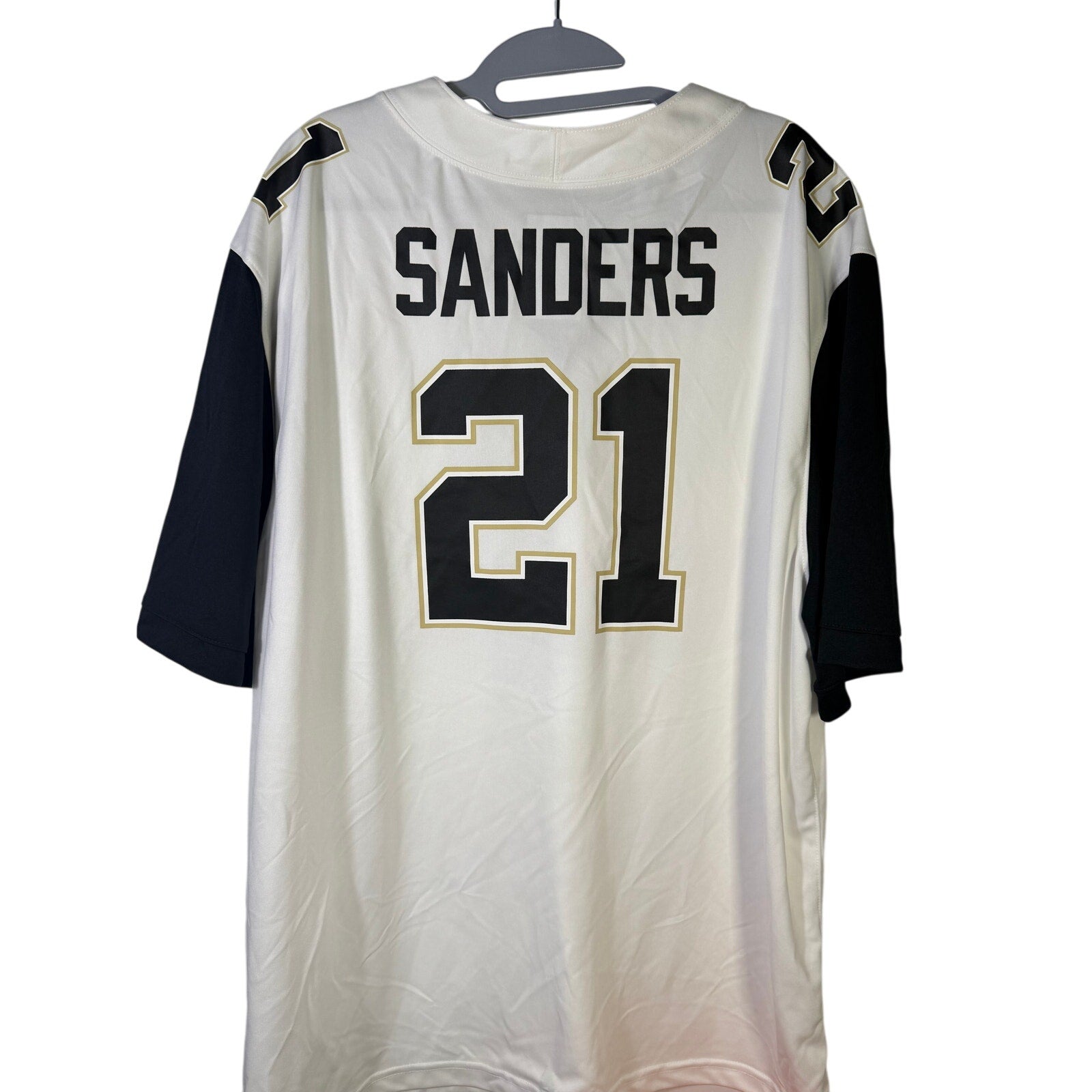 Nike PRIME Deion Sanders #21 Football Jersey NWT Men's 2XL White