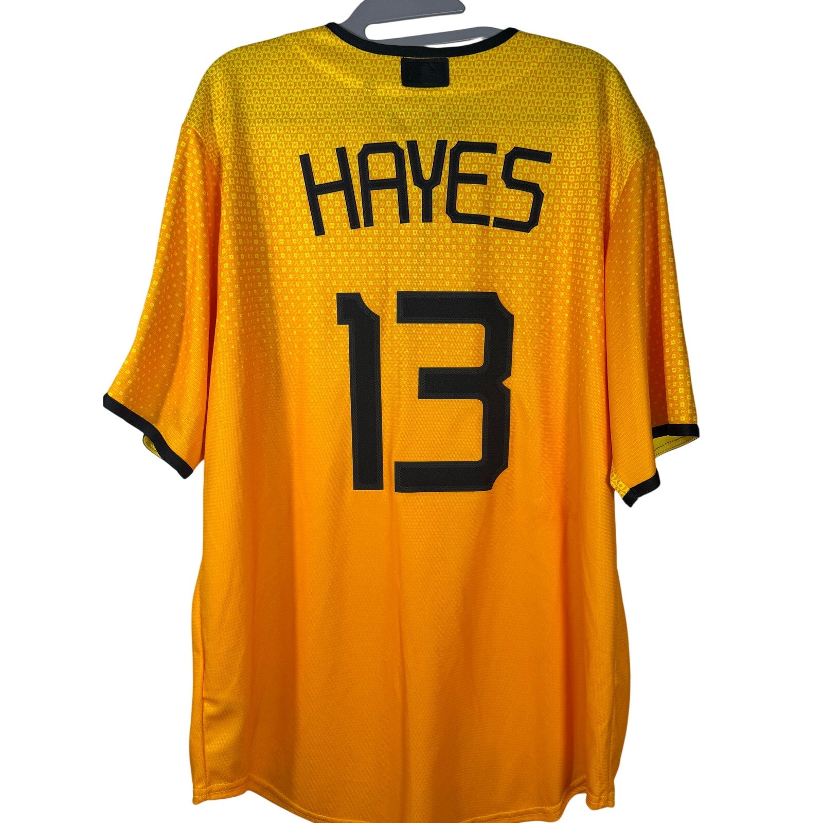 Nike Pittsburgh Pirates Ke'Bryan Hayes #13 City Connect Jersey Men's Large NWT