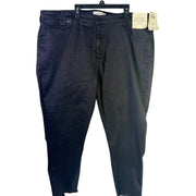 Abercrombie & Fitch Women’s Curve Love Super Skinny Ankle Jeans Black Size 37 NWT