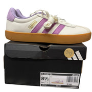 adidas VL Court 3.0 Women’s 8.5 White Purple Gum Sneakers JR8661 New w/ Box