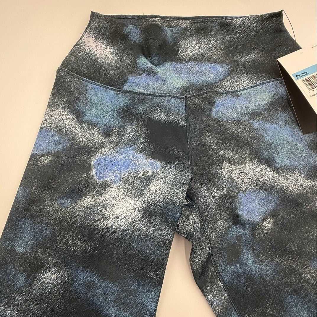 NWT Nike Women's Medium High-Waisted 7/8 Printed Leggings (Armory Navy/Black)