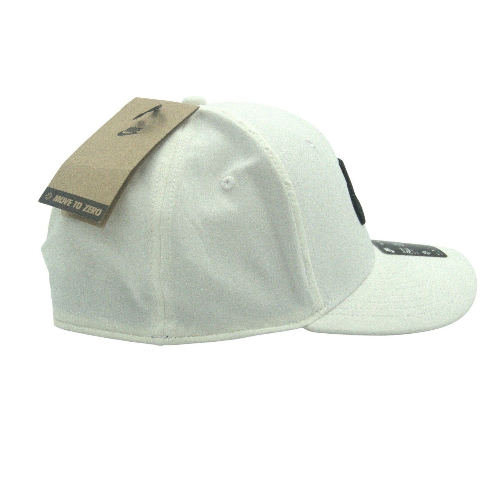 NWT Nike Swoosh Flex Cap | M/L | White | Mid-Rise Performance Hat