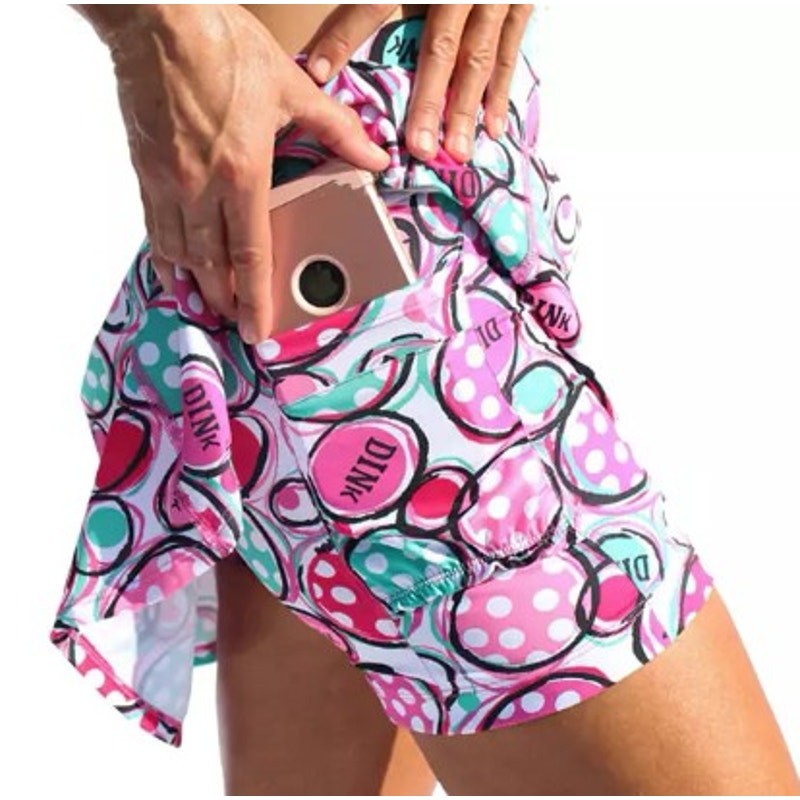 NWT Pickleball Bella Dink 2 A-Line Kick Pleat Skort Women’s Large