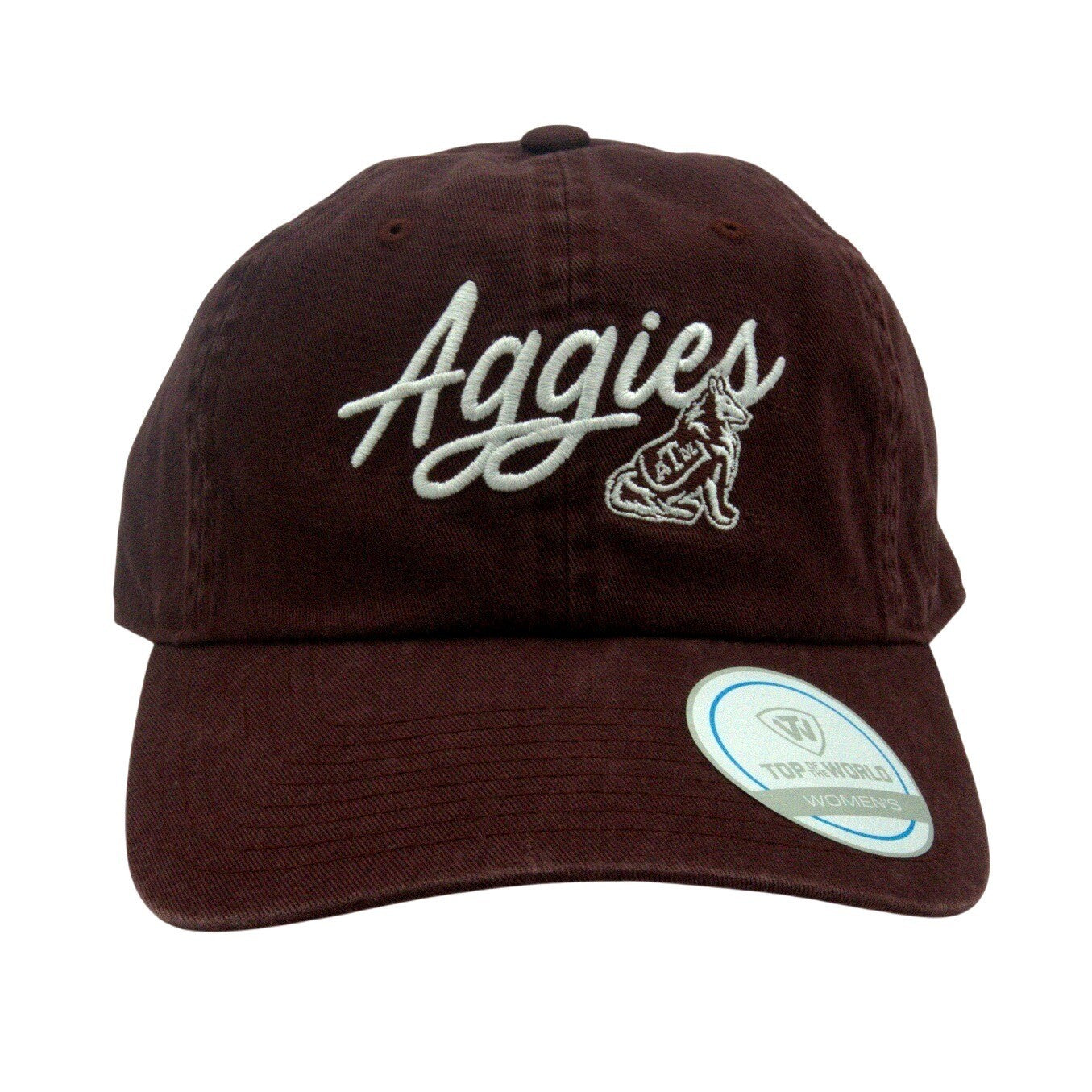 NWT Top of the World Texas A&M Aggies Women's Hat w/ Reveille Embroidery – OSFM