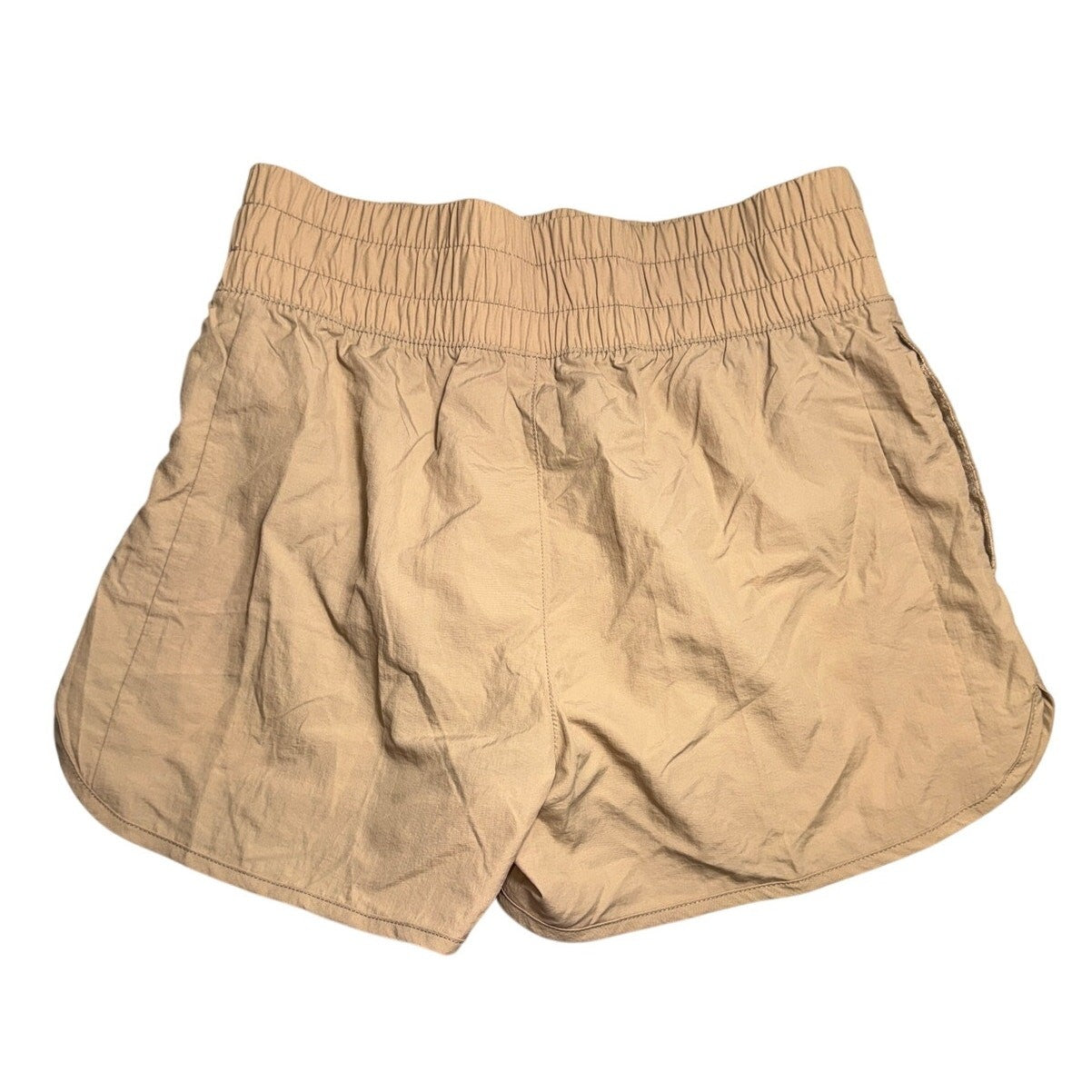 NWT Nike Jordan Youth Girls Large Khaki Shorts Legend Brown 5D170-XA3