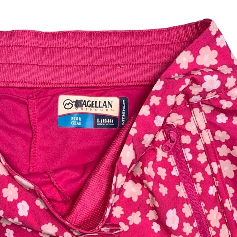 Magellan Outdoors Fish Gear Youth Large Daisy Pink Skirt – Great Condition