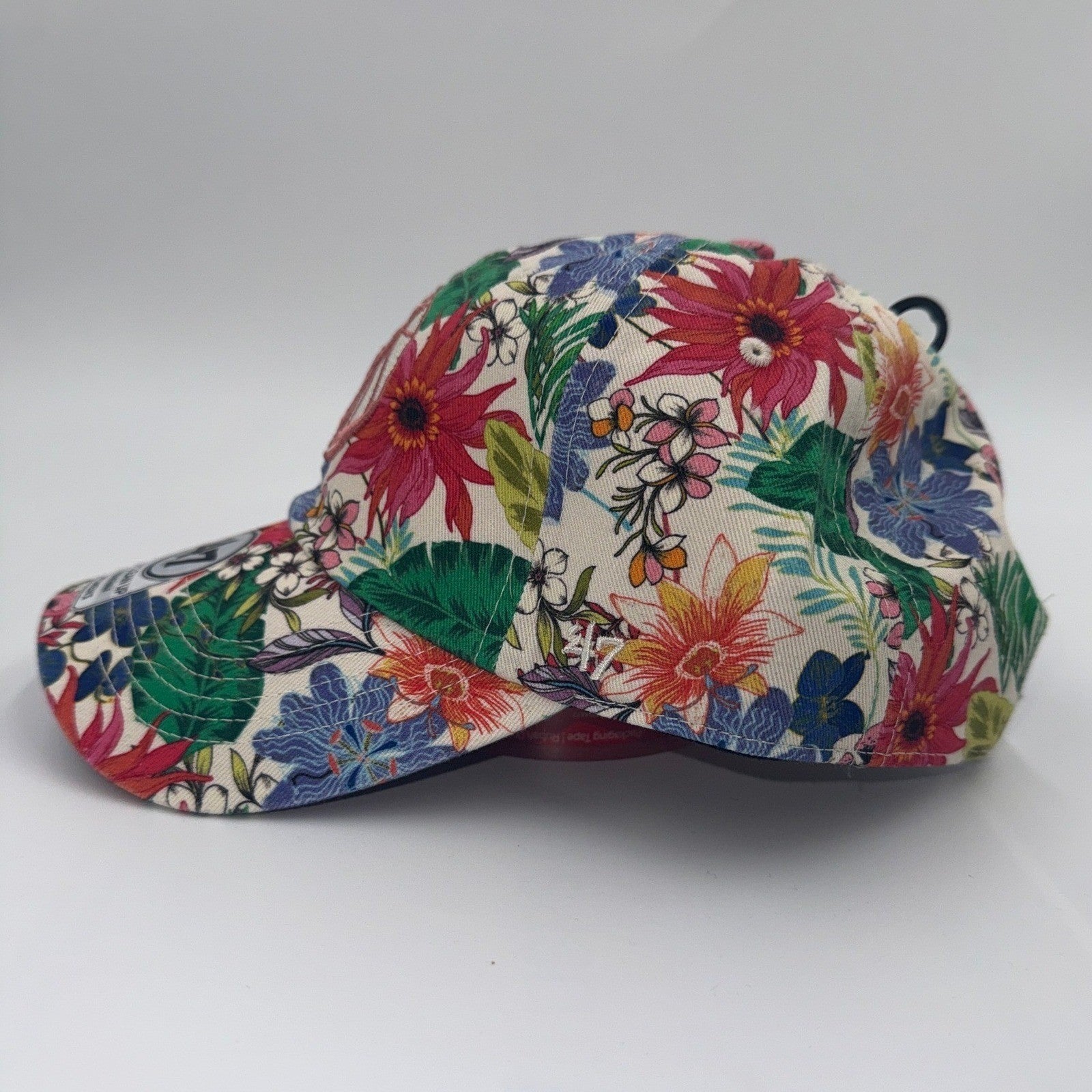 NWT '47 Brand Dallas Mavericks Women's Clean Up Floral Hat – Adjustable NBA Cap