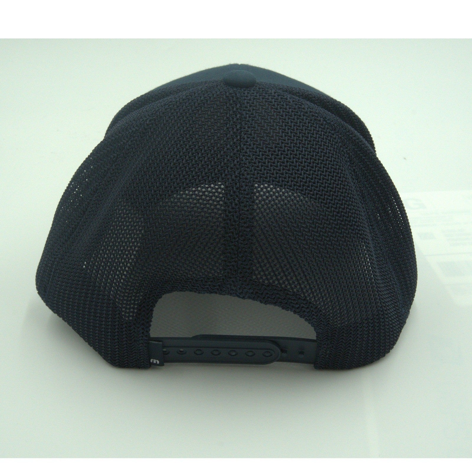NWT Travis Mathew Golf Snapback Mesh Trucker Hat – Navy – River Walk Texas Flag