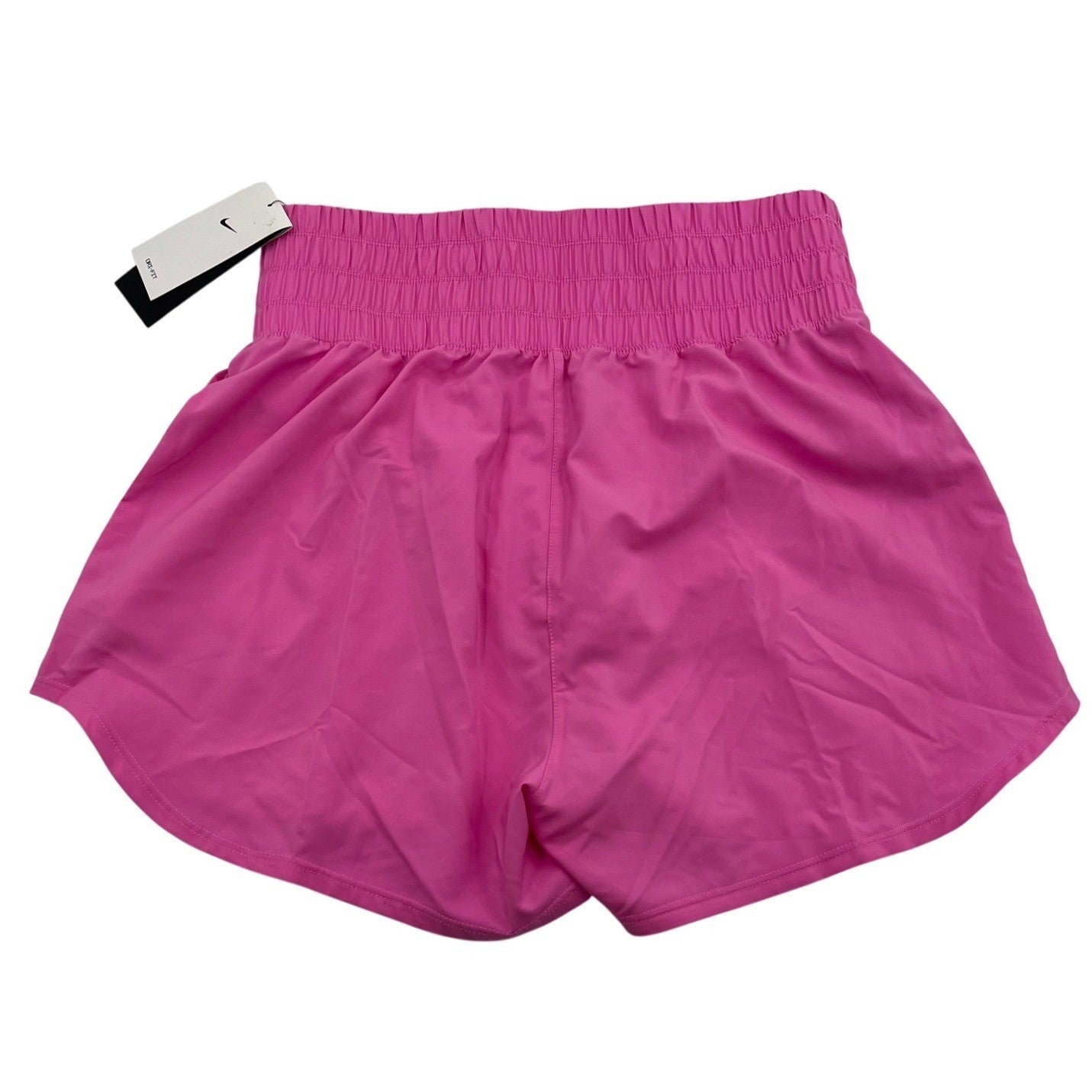 NWT Nike Women's Medium Training Shorts Pink  | High-Waisted Dri-FIT | IM#722135