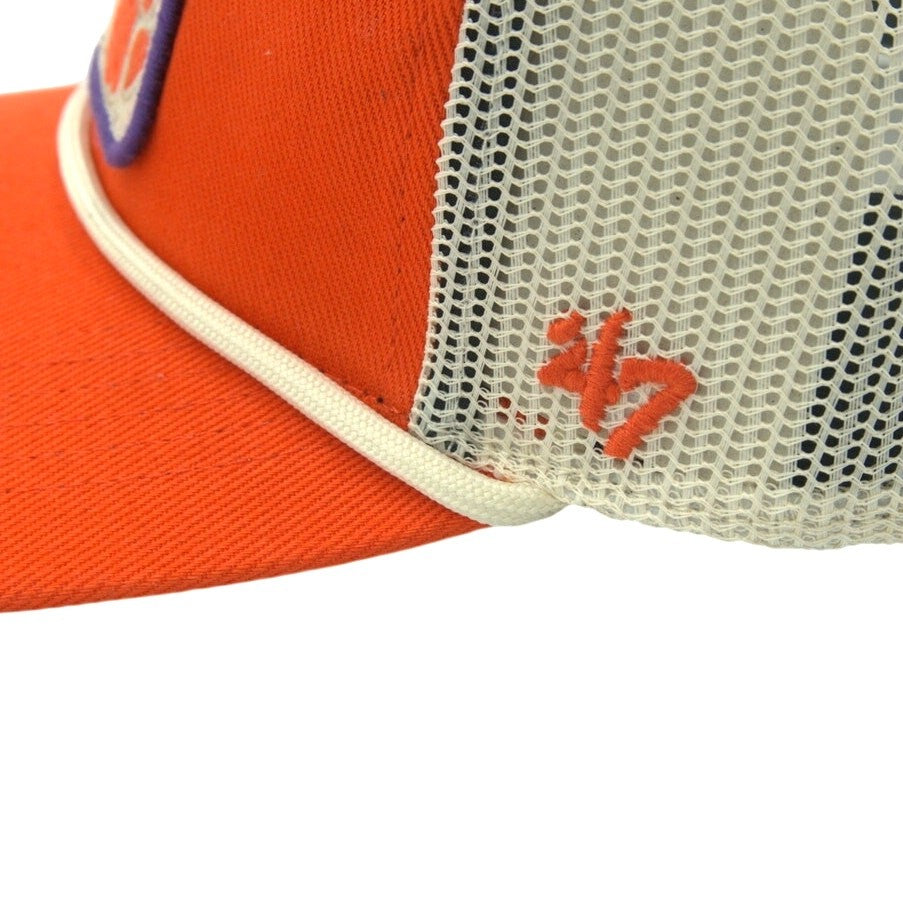 NWT ’47 Brand Clemson Tigers Trucker Hat – Orange / Cream – OSFM