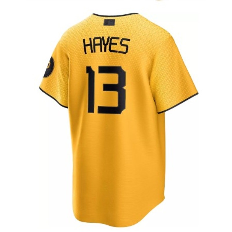 NWT Nike Men's Pittsburgh Pirates Ke'Bryan Hayes #13 Cool Base Jersey