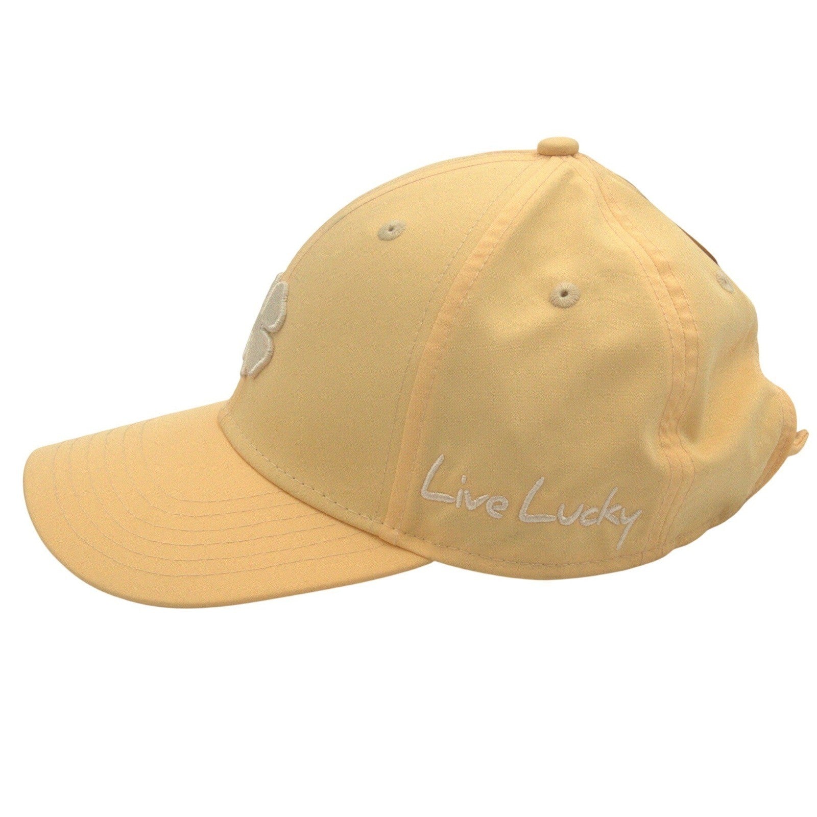 LIVE LUCKY Hollywood 18 Apricot Adjustable Hat – Lifestyle Streetwear Cap 🍀
