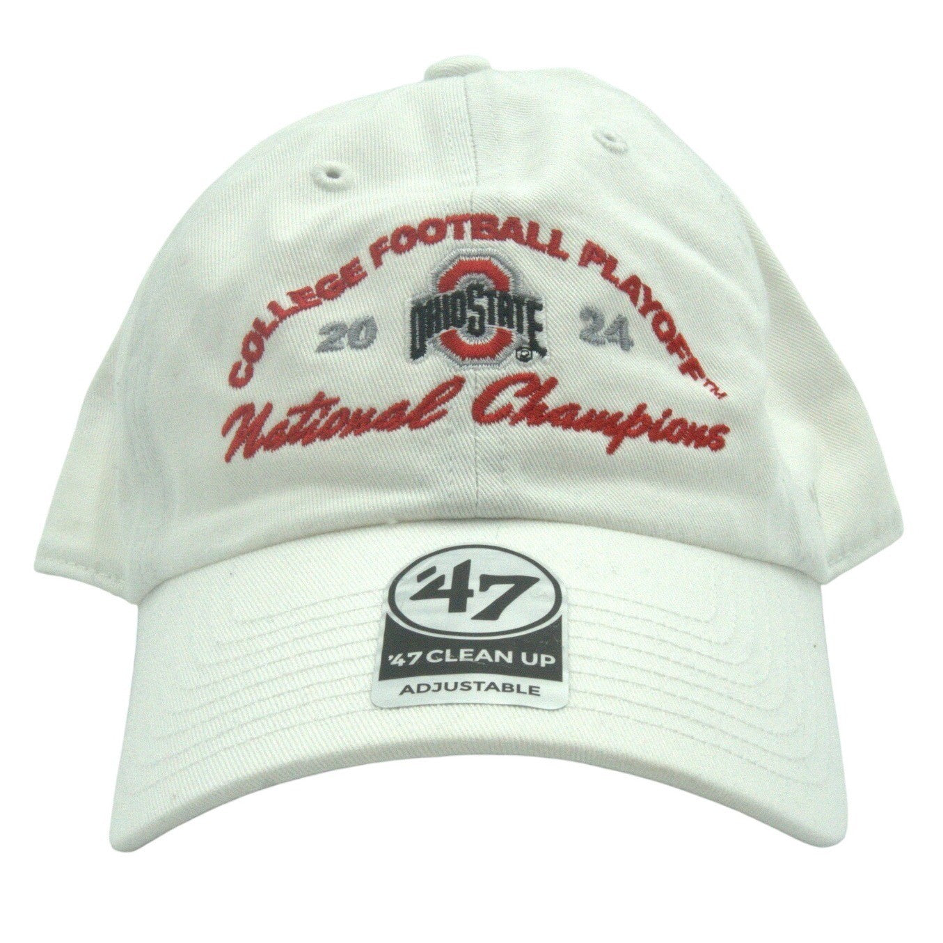 NWT CFP 2024 Ohio State Buckeyes National Championship '47 Clean Up Hat