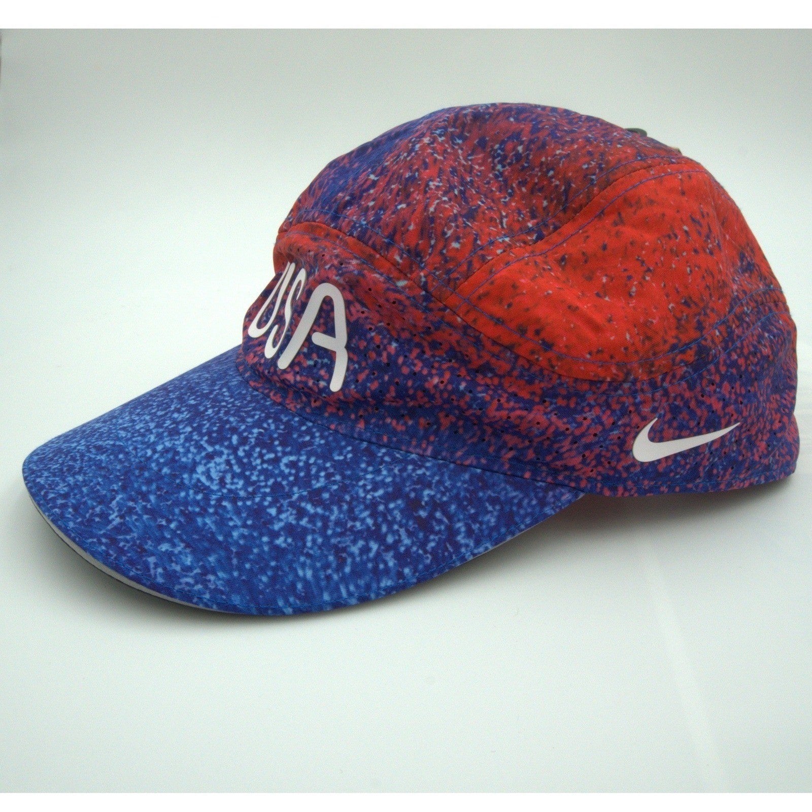 NWT Nike Adult Unisex L/XL "USA" Tailwind Cap - Red, White & Blue