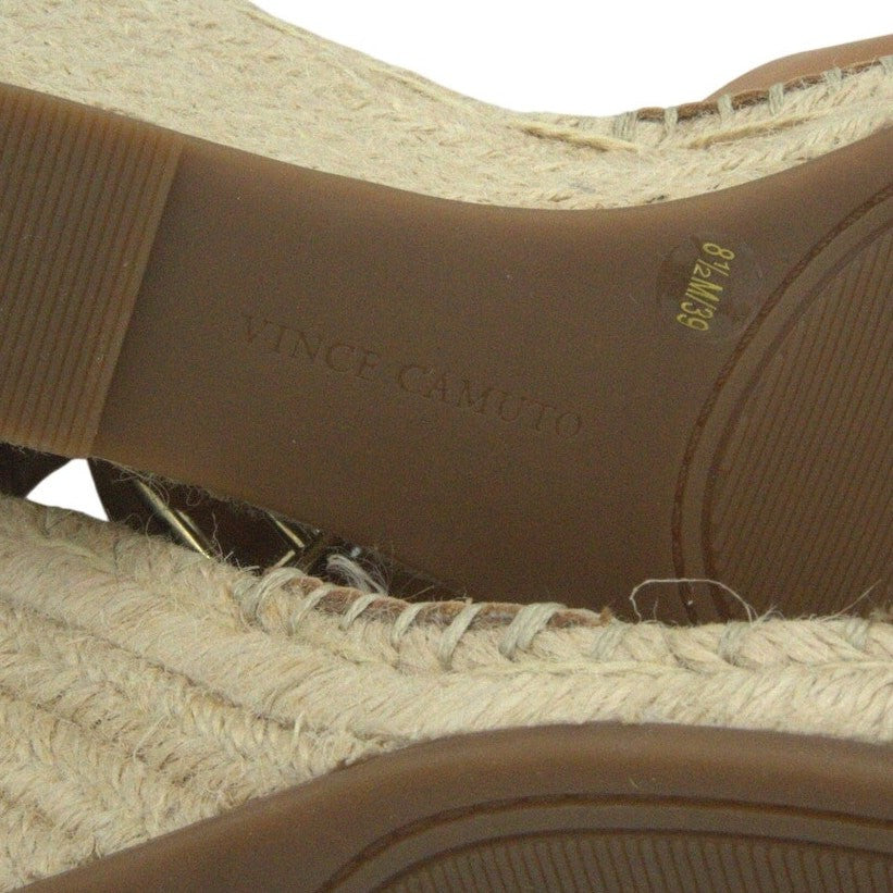 Vince Camuto Espadrille Wedge Sandals with Ankle Strap – Tan | Women’s 8.5