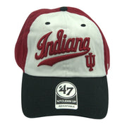 NWT Indiana Hoosiers ’47 Brand Clean Up Adjustable Hat – Razor Red / White